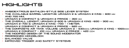 Wiatrówka PCP Airgun Technology Uragan II 6.35 mm 600mm