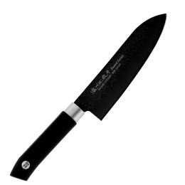 Satake Swordsmith Black Nóż Santoku 17 cm