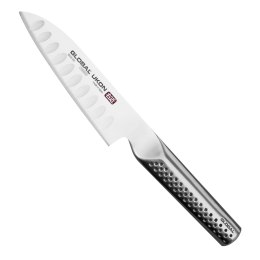 Global Ukon Nóż Santoku żłobiony 14 cm